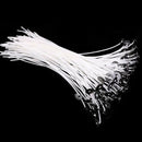100pcs Candle Wicks Low Smoke Pre Waxed Wick with Tabs Sustainers Cotton Core AU