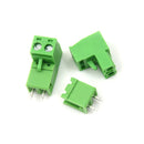 20pcs AC 300V 10A 5.08mm Pitch 2 Pin Screw Pluggable Terminal Block Green  Z BX