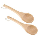 2x 15inch Long Sauna Water Dipper Ladle, Wooden Handle, Sauna Accessories