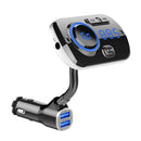Car Bluetooth 5.0 Wireless FM Transmitter MP3 Radio Adapter USB Charger Kit