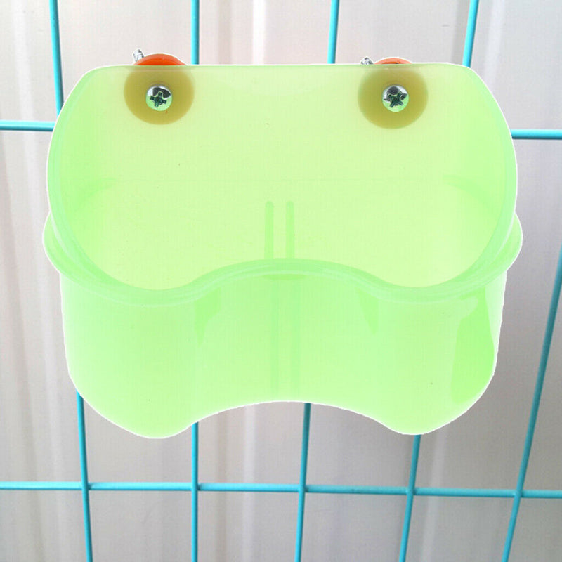 Small Animal Bird Feeder Bowl Non-toxic for Parrot Parakeet Birdcages Feeder