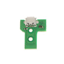 9x Conductive Rubber Pad for Sony PS4 Controller w/ USB Charging Port Board