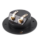 2-Way Speaker Car Box Terminal Round Spring Cups Connector Subwoofer Enclos V7T9