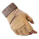 Anti-Slip Sports Riding Cycling Half Finger Gloves Outdoor Men Fingerless G L4D3