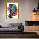 5D DIY Special-shaped Diamond Painting Horse Cross Stitch Craft Embroidery