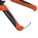 1X(8 Inch Two-Color Handle Mini Cutter Steel Wire Cutting Plier Manganese S
