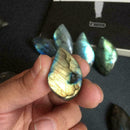 Natural Labradorite Crystal Rough Rock Polished From Creative Madagascar Gi U9H8