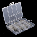 Pack 800-900 Boxed Head Pins Findings Open Eye Pins for Jewelry Making DIY