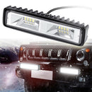 6'' 12V 48W 16 LED Work Light Flood Beam Bar Car SUV OffRoad Driving Fog Lamps!E