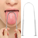 2019 Stainless Steel Tongue Cleaner Scraper Oral Hygiene Bad Breath Care Health