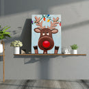 Christmas Sheep Diamond Painting 5D DIY Full Round Drill Wall Arts (B2483) A