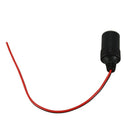 Car Charger Power Cigarette Lighter Female Socket Black w Cable C7Z8