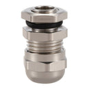 5 Pcs M12 Metal 3-6.5mm Dia Waterproof Cable Glands Connector H7T3