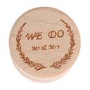 Wood Ring Box Wedding Engagement Wooden Ring Bearer Box Rustic Ring Box Holder3C