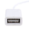 3.5mm Male Audio AUX Jack to USB 2.0 Type A Female Converter Cable JR