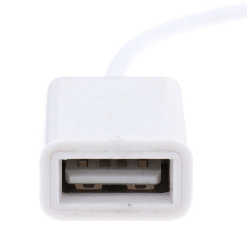 3.5mm Male Audio AUX Jack to USB 2.0 Type A Female Converter Cable JR