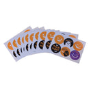 60x Halloween Stickers Decorative Baking Packing Seal Affixed Stickers Bottle OZ