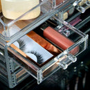 Acrylic Clear Makeup Organiser Cosmetic Jewellery Drawer Case Box Storage S5L1