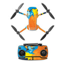 2pcs Drone Stickers Body Shell Protection Cover Film for DJI Mavic Mini (F)