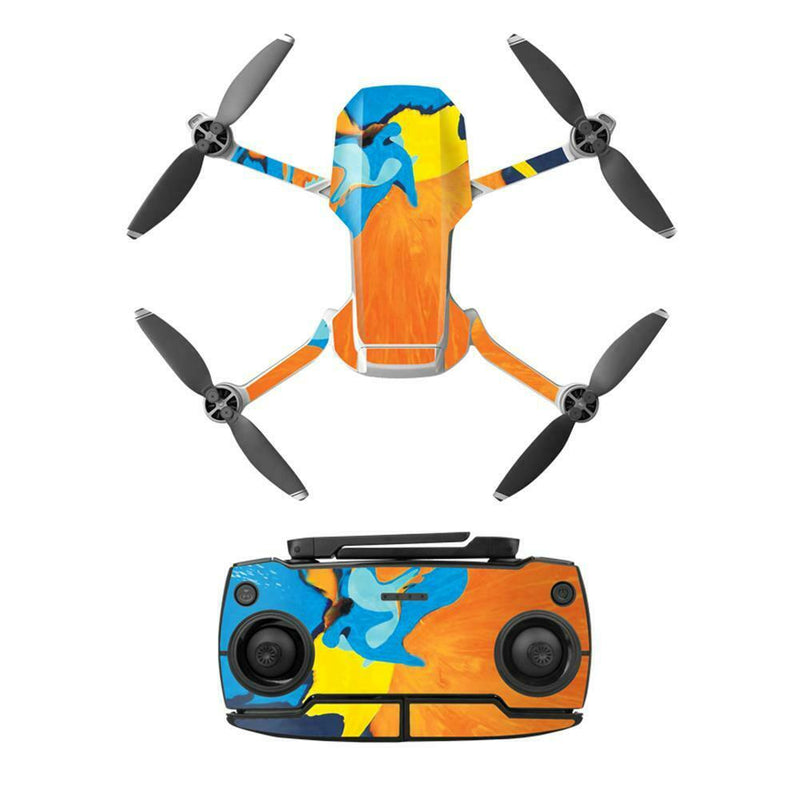 2pcs Drone Stickers Body Shell Protection Cover Film for DJI Mavic Mini (F)