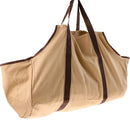 Portable Log Carrier Indoor Logging Bag with Security Strap for Camping