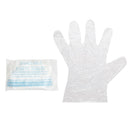100pcs Plastic Disposable Gloves Food Cleaning Home Beauty Use Thin Glove