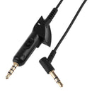 Headphone 3.5mm Male to Male Audio Cable for QuietComfort QC15 QC2 Earphone