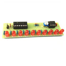 DIY Kit NE555+CD4017 Flash 10 LED Light Lamp Water Electronic Suite Kit