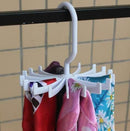 Rotating 20 Hooks Neck Ties Organizer Men  Tie Rack Hanger Holder3C
