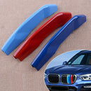 3 ABS M-Color Bonnet Hood Front Grille Trim Strip fit For BMW X5 G05 2019+