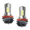 2X H11 H8 Super Bright White LED Bulbs 27SMD 21W Lamp For FogLight Headlight
