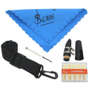 MagiDeal Clarinet Set Mouthpiece+Ligature+Cap+Polish Cloth+Reeds+Neck Strap