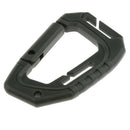 Heavy Duty Plastic Carabiner Clip Snap Hook Spring Loaded Carabina  Green