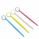 Disposable Multicolor Dental Mouth Mirror Head Front Surface Pack of 15 Pcs 2019