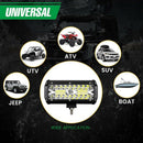 Led Light Bar 7 Inch 240W 24,000Lm Off Road Lights Pods Spot Flood Combo Tr