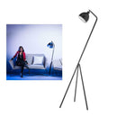 1:6 Scale Iron Floor Lamp Standing Lamp Battery Powered Layout Scene Decor