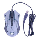 A2 USB Port Wired 6 Keys 2400PI LED Backlight Optical Gaming Mouse