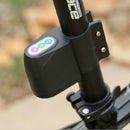 Bike Bicycle Alarm Lock Motorbike Anti-Theft Alarm Audible Loud Security Lock Ew