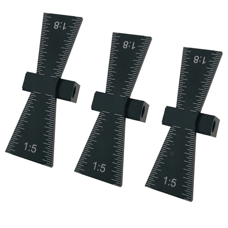 3 Pack Dovetail Marker Template 1:5/, 1:8 Wood Joint Scriber Dovetail Guide