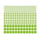 407Pcs Diy Glow In The Dark Wall Stickers Luminous Fluorescent Rould Dot Fo C9P9