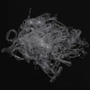 5X(200pcs Transparent Elastic Rubber band for Hair Woman Girl Gift X8Z1)