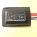 Silicone Button Double Control Switch Temperature Switch 5V-12V Newest Useful