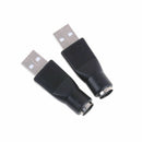 1PCS PS/2 Female to USB Male Adapters Converter For PC Keyboard Computer L O8Y5