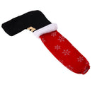 4pcs Christmas Chair Leg Chair Foot Covers Party Christmas Table Decor