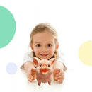 Fashion Pig Piggy Bank Decoration Home Living Room Bedroom Shatterproof Coi