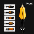 2X Flowing Turn Signals Light Running, Braking light Turn signal lights Amber