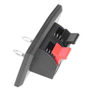 5pcs 2 Positions Push-in Jack Spring Load Audio Speaker Terminals Connectors