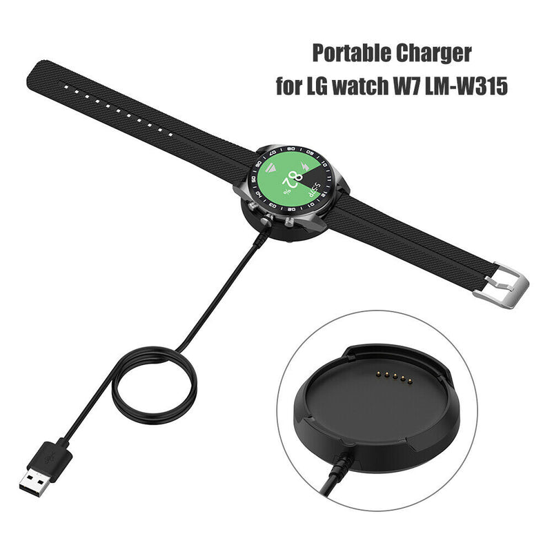1m USB Data Charging Base Adapter Station Charger Cable for LG Watch W7 LM-W315