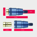 Fish Landing Dip Net Connector 8mm Quick Release Adapter Fitting (Blue)