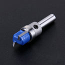 Woodworking Router Bit Alloy Blade Handle Milling Cutter (1/4x1/2-11.9mm)